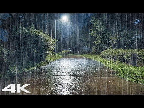 催眠雨声 _ 缓解失眠，助眠，ASMR