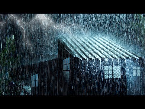 暴风雨之夜有多震撼？热带雷暴与雨声助眠，强暴雨＋强烈雷声沉浸来袭