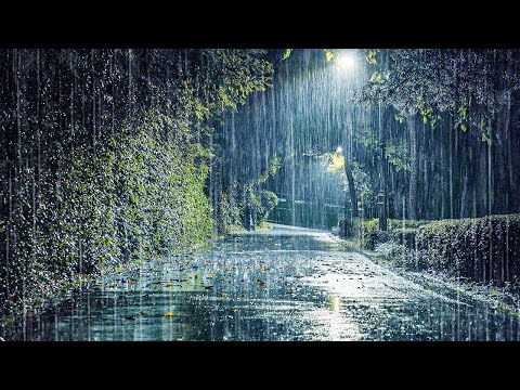 翻来覆去睡不着？雨声助你深度睡眠 _ 大雨，轻松克服失眠，睡眠ASMR