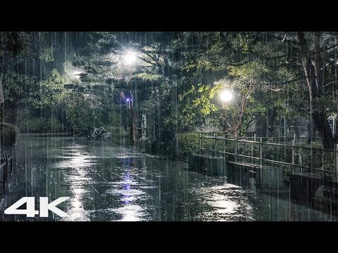雨夜大雨，告别失眠 - 听着这首神奇的 ASMR 音效瞬间入睡