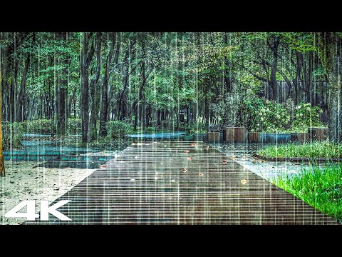 让雨水洗去你的烦恼 _ 温柔的雨声助眠放松