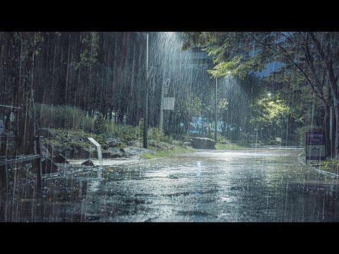 终于摆脱烦恼，轻松入眠！深度睡眠＋耳鸣治疗＋暴雨雨声，ASMR助你熟睡一整夜