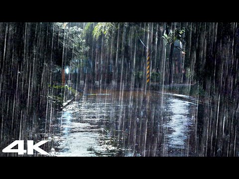 半夜大雨声失眠分手ASMR