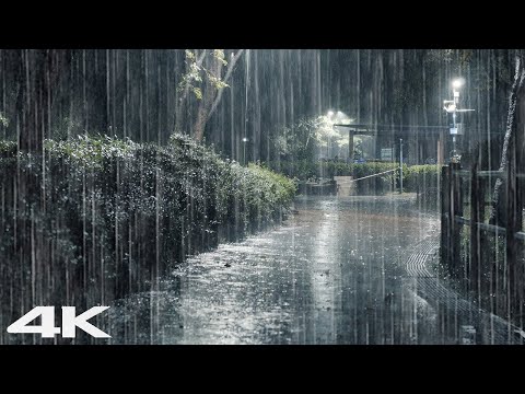 夜间大雨大风雷电瞬间入睡_ 再见压力和失眠