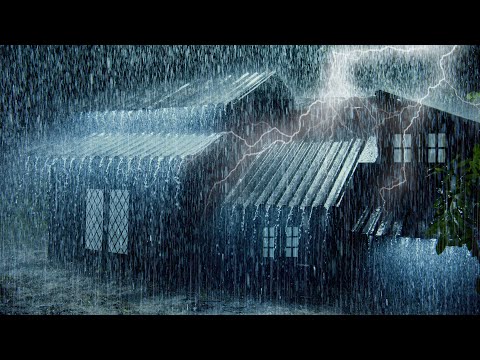 农舍夜晚倾盆大雨+巨大雷声，竟能3分钟轻松入睡，超神奇体验