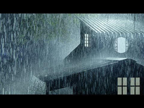 暴风雨之夜究竟有多震撼？助眠强烈雷暴声 ⚡ 倾盆暴雨＋强烈雷声沉浸来袭