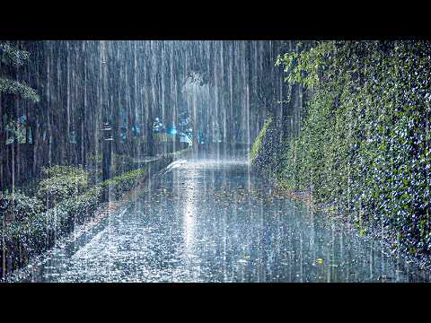 大雨声助你快速入睡！整夜安眠+耳鸣缓解，白噪音不间断