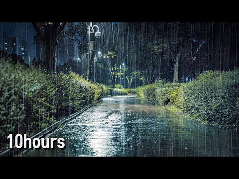 [10小时] 一躺枕头就能睡！雨声深度睡眠白噪音助你彻底告别失眠