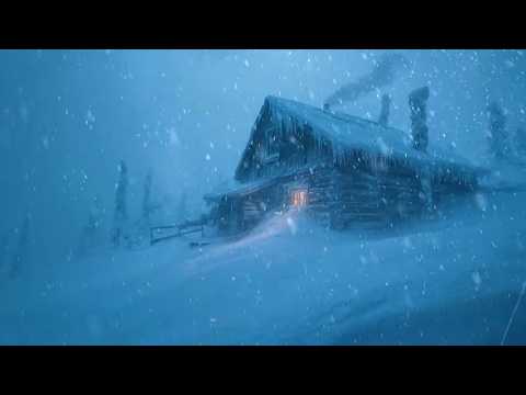 北极风暴白噪音来了！强烈冬季风＋无情极地风暴环境音，助眠效果太强了