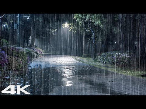 停止过度思考和睡觉的大雨声 _ 再见失眠