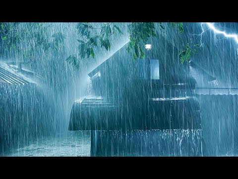 狂暴暴雨＋强劲雷声究竟有多助眠？猛烈风暴之夜，平静思绪并瞬间入睡
