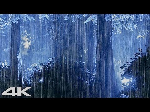 夜间打雷和大雨助眠 _ 深蓝屏_ 失眠与冥想