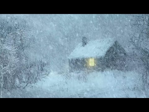 数小时冬季风暴音效助眠体验：冬季风暴声与强烈冬季风暴带来极致放松