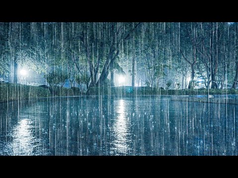 夜晚强力暴雨雨声，让你瞬间深度入眠的暴风雨ASMR（4K）