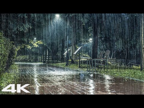 独自聆听雨声助眠 _ 大雨，耳鸣缓解