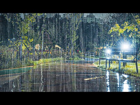 疲惫心灵必听的雨声，助你深度睡眠和极致放松