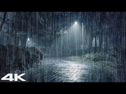 3 分钟快速入睡 _ 老公园夜间雷声大雨声