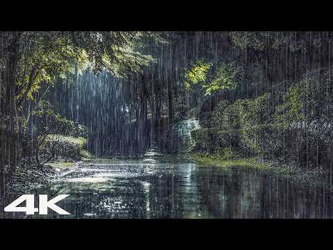 雨夜大雨缓解失眠 - 治愈系雨声 ASMR
