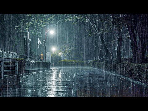 治愈雨声平静心灵！大雨声缓解耳鸣，助你深度睡眠